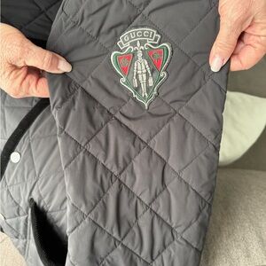 Gucci Black Quilted unisex Puffer Jacket